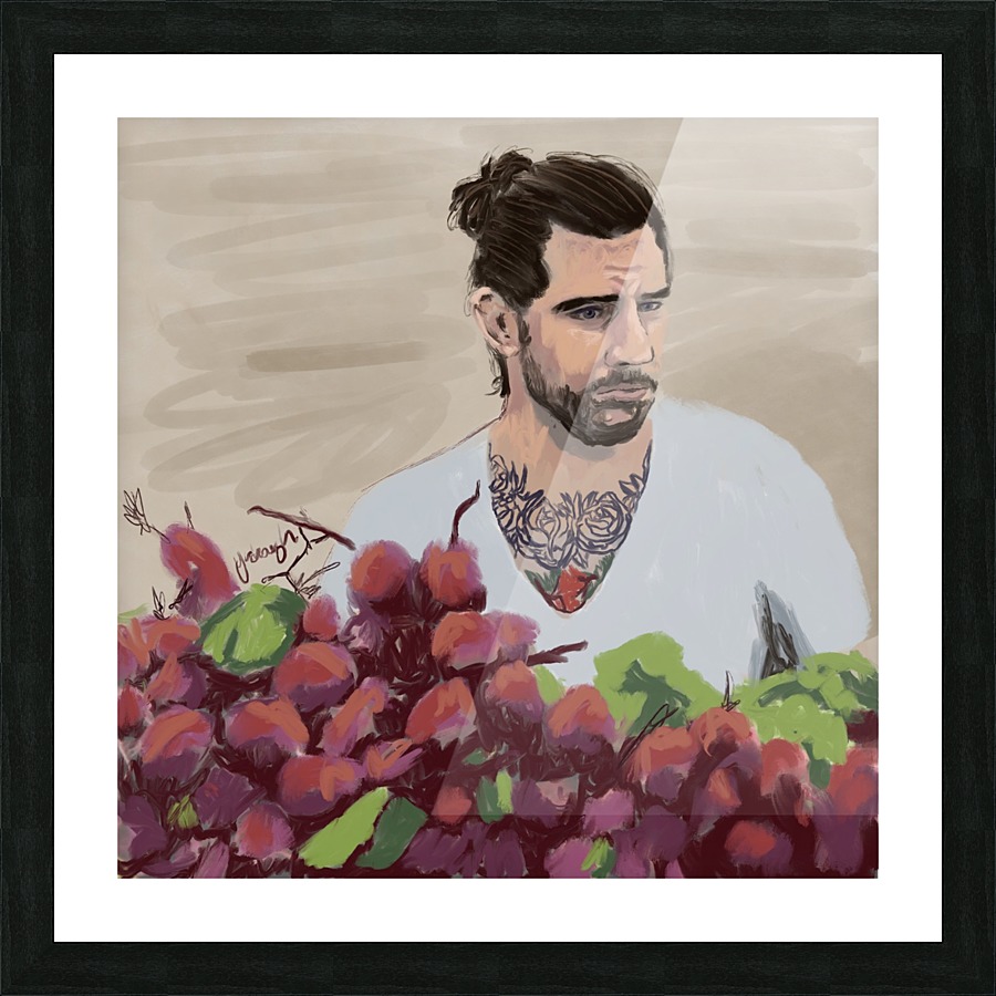 Beets Vendor Picture Frame print
