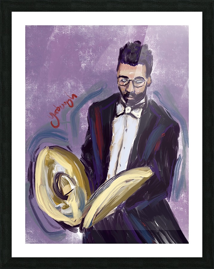 Kyle Clangs Picture Frame print