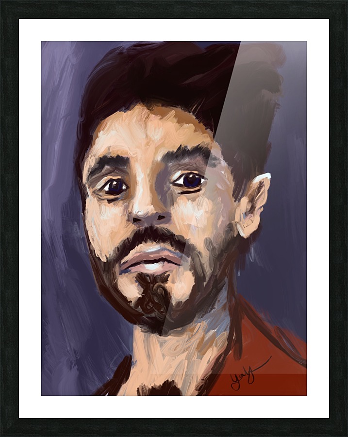Halloway Picture Frame print