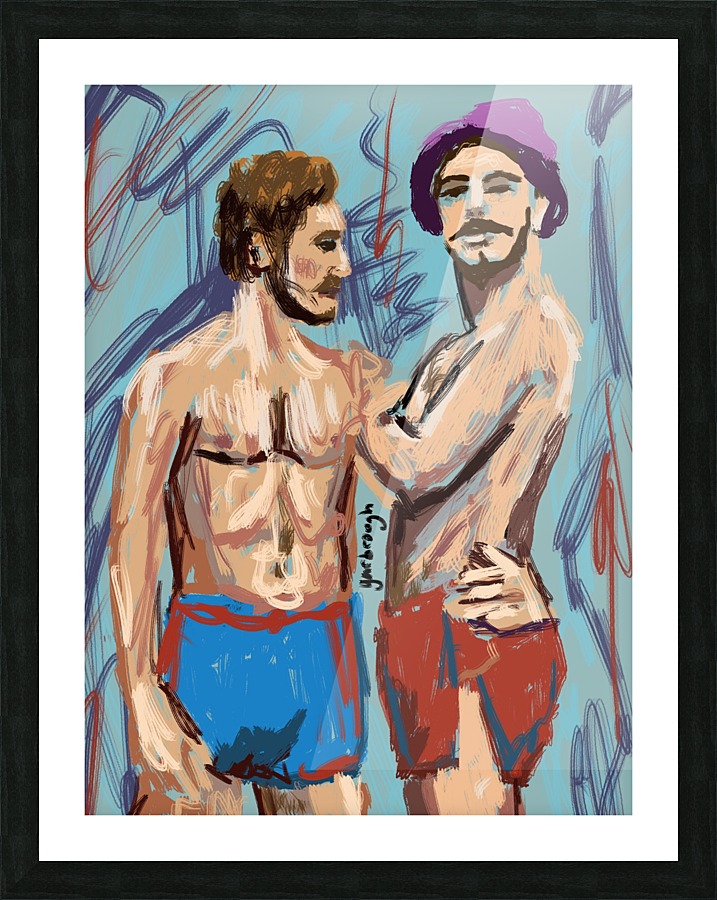 Beach Boys Picture Frame print