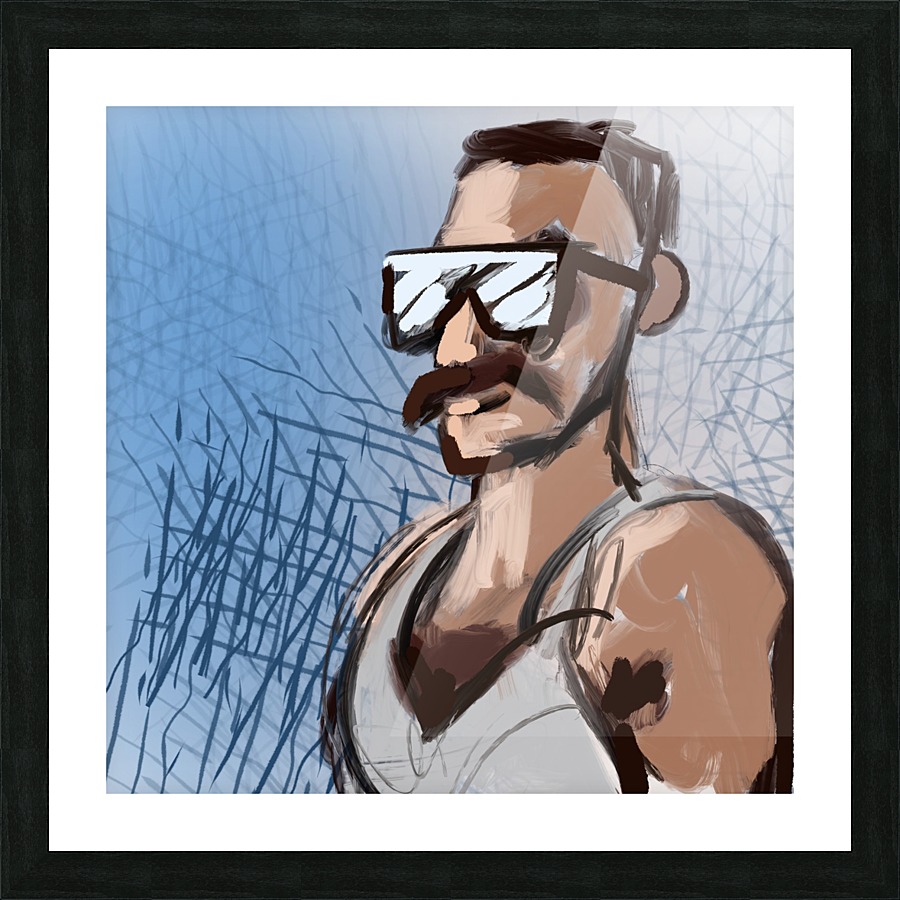 Freddie Picture Frame print