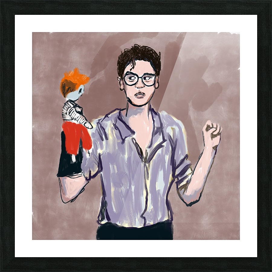 Puppeteer Picture Frame print