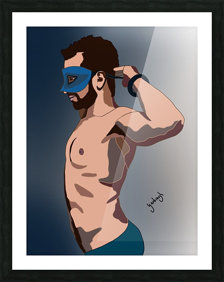 Getting Ready Picture Frame print