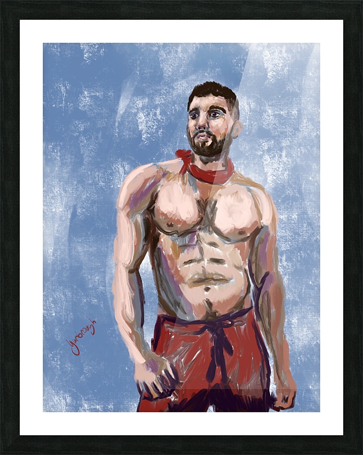 Roy Picture Frame print
