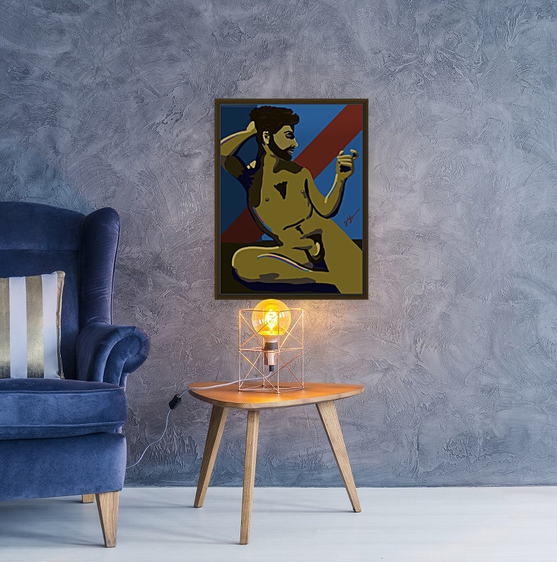 Reclining Nude Reproduction