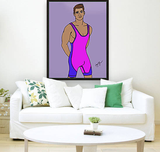 Pink Singlet by Eric Yarbrough