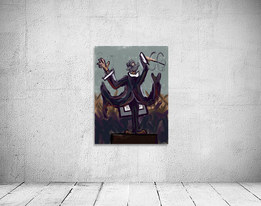 Flaming Conductor Wall Preview