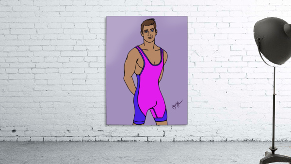 Pink Singlet Wall Preview