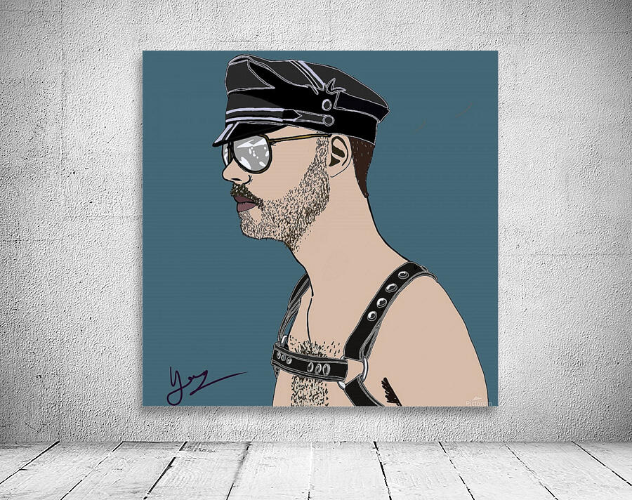 Leather Boy Wall Preview