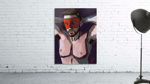 Red Mask Wall Preview
