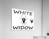 WHITE WIDOW Acrylic Print