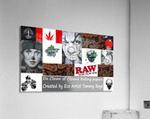 daclownofclownsrollingpapers Acrylic Print
