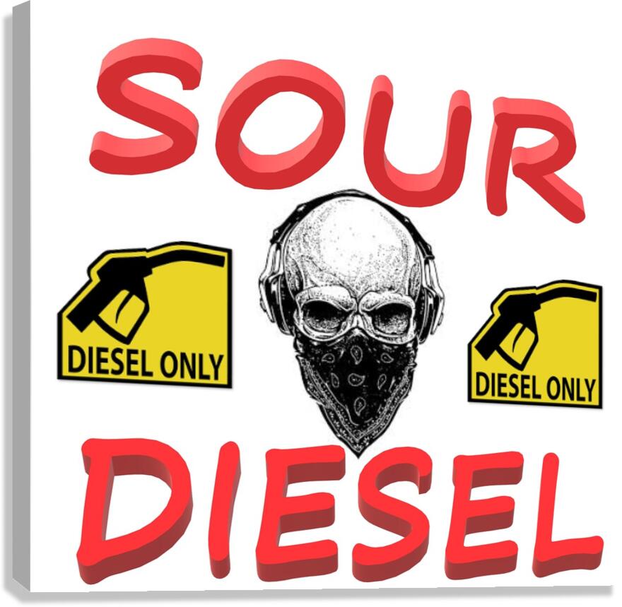 SOUR DIESEL Canvas Print