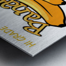 BANANA KUSH Metal print