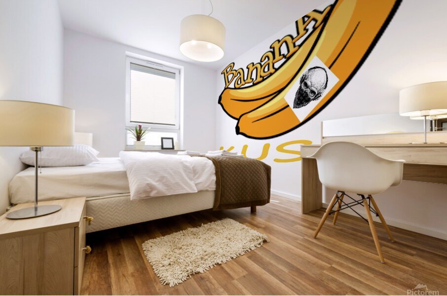 BANANA KUSH Mural print