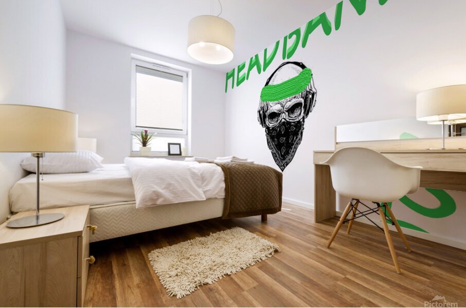 HEADBAND Mural print