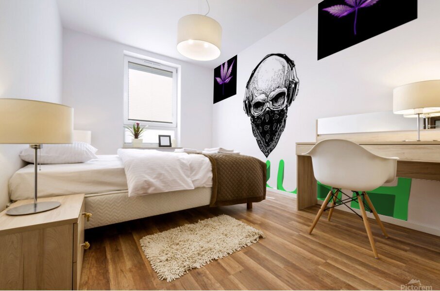 OG KUSH Mural print