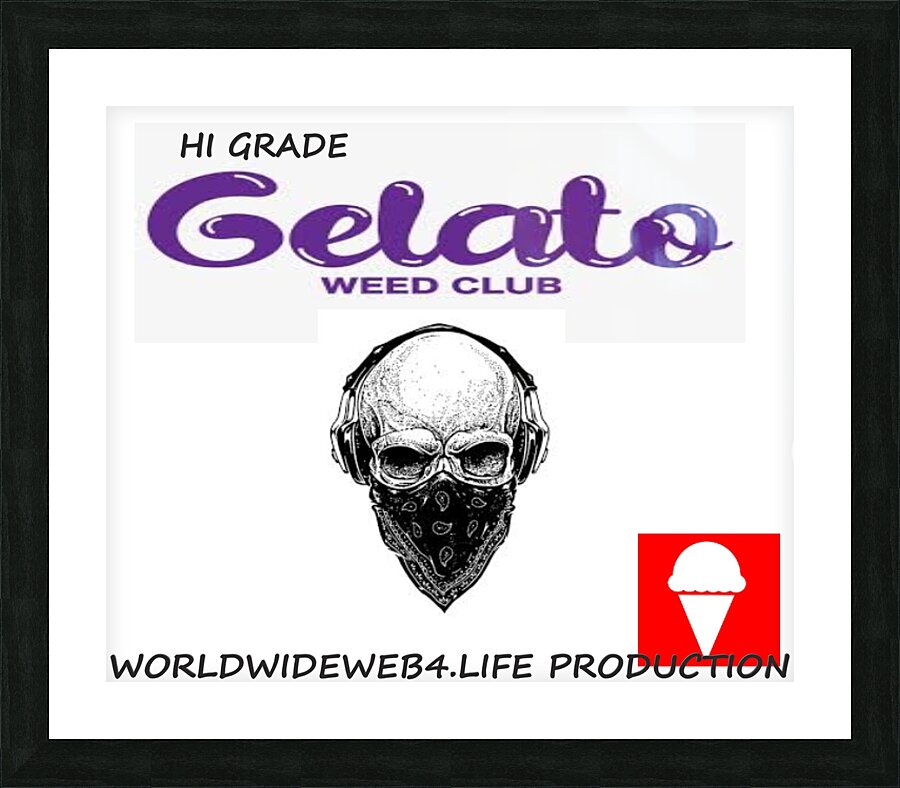 GELATO Picture Frame print