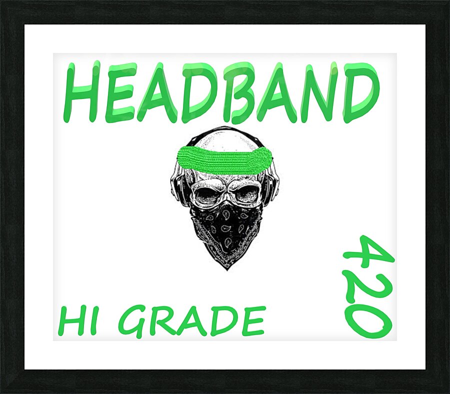 HEADBAND Picture Frame print