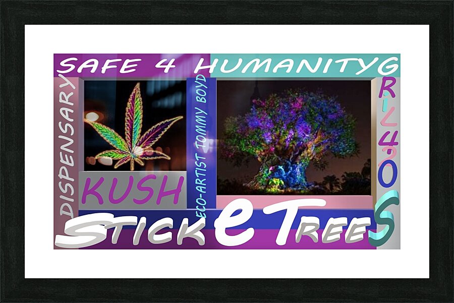 STICKETREESWEBSITEBANNERLARGE Picture Frame print