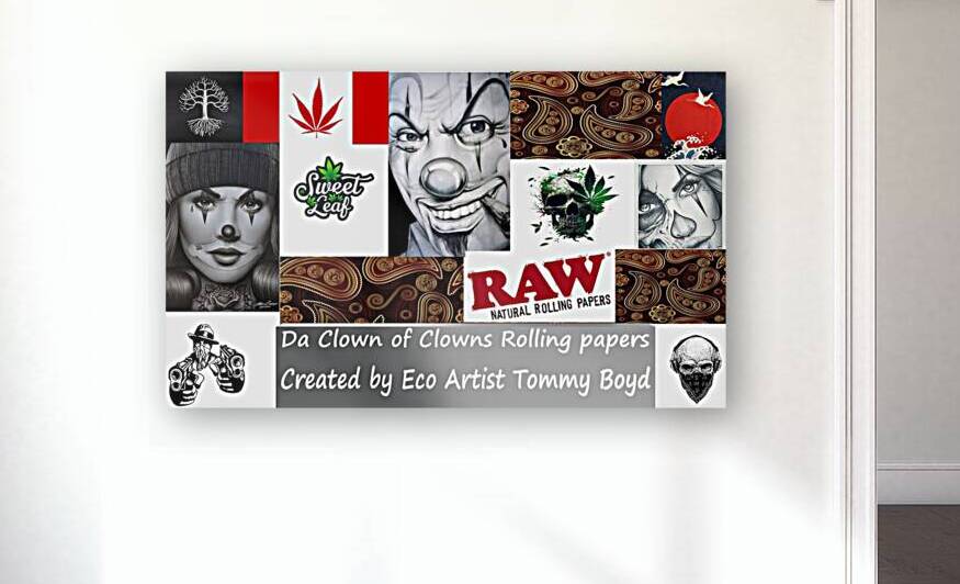 daclownofclownsrollingpapers by ecoartisttommyboyd