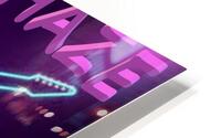 PURPLE HAZE HD Metal print
