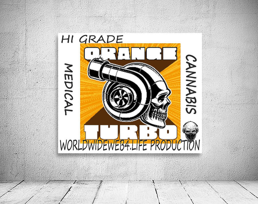 ORANGE TURBO Wall Preview