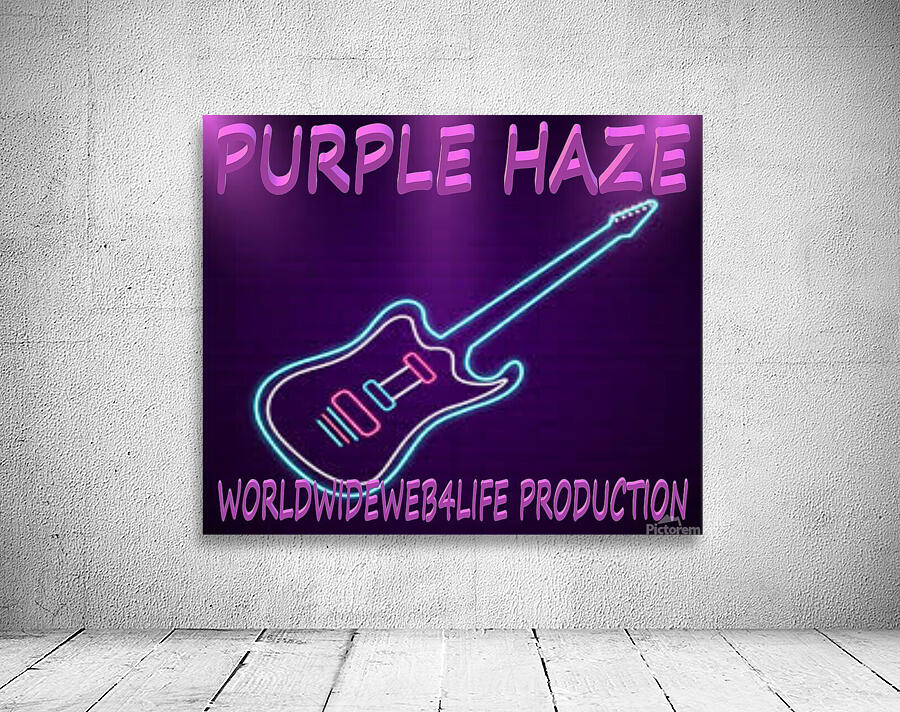 PURPLE HAZE Wall Preview