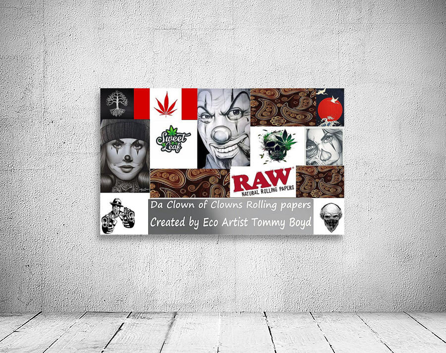 daclownofclownsrollingpapers Wall Preview
