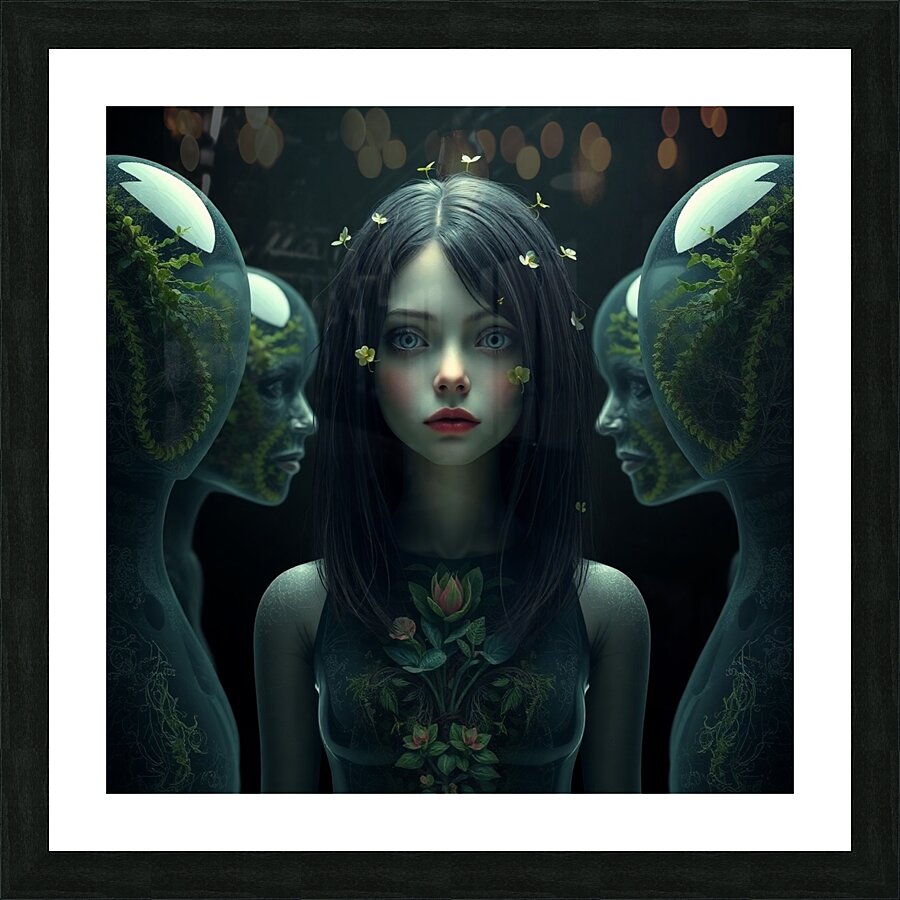 Ethereal Harmony Picture Frame print