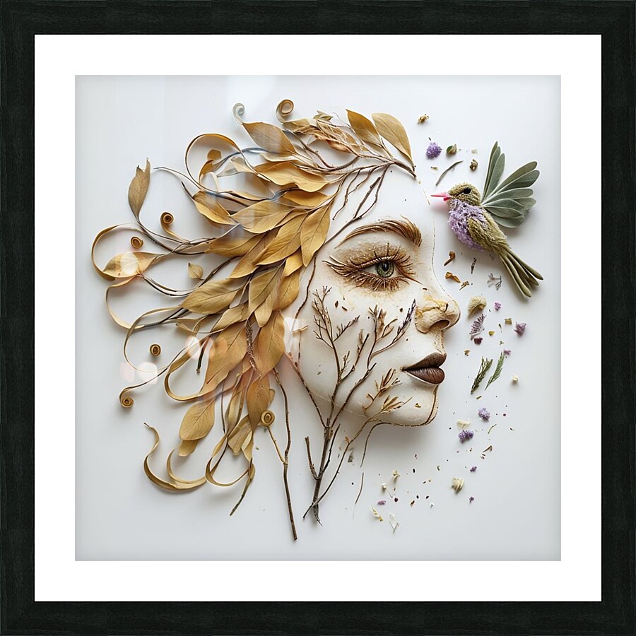 Ephemeral Echoes Picture Frame print