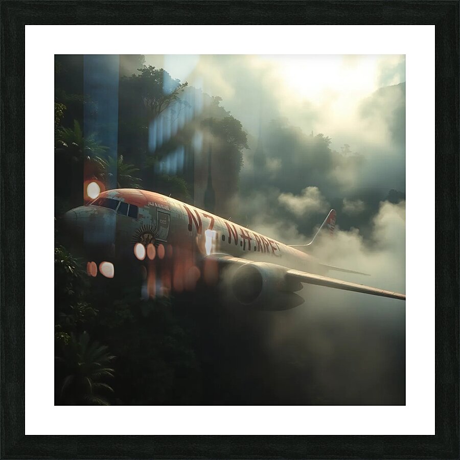 Forgotten Flight Picture Frame print