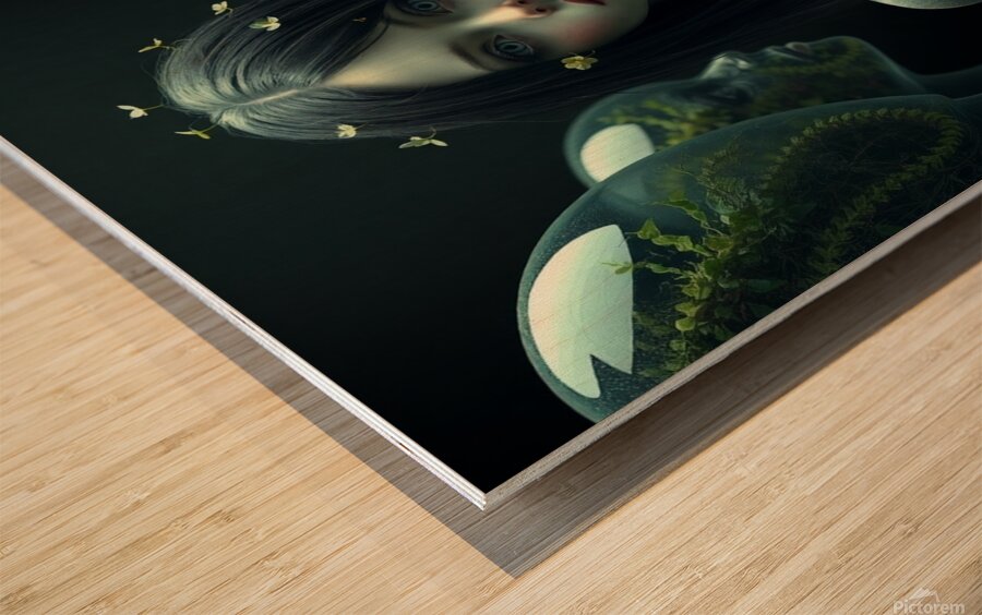 Ethereal Harmony Wood print