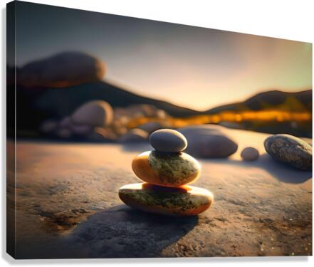 Zen Moment 01 Canvas Print