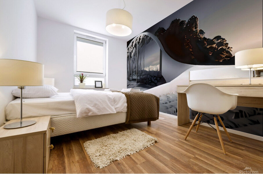 Shadowed Realities 01 Mural print
