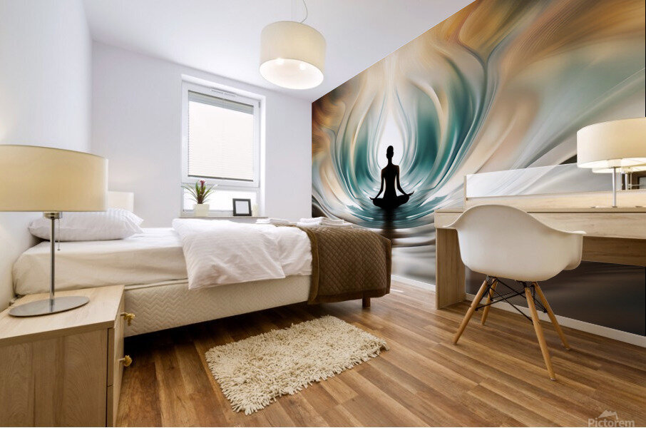 Zen Splash  Flow 04 Mural print