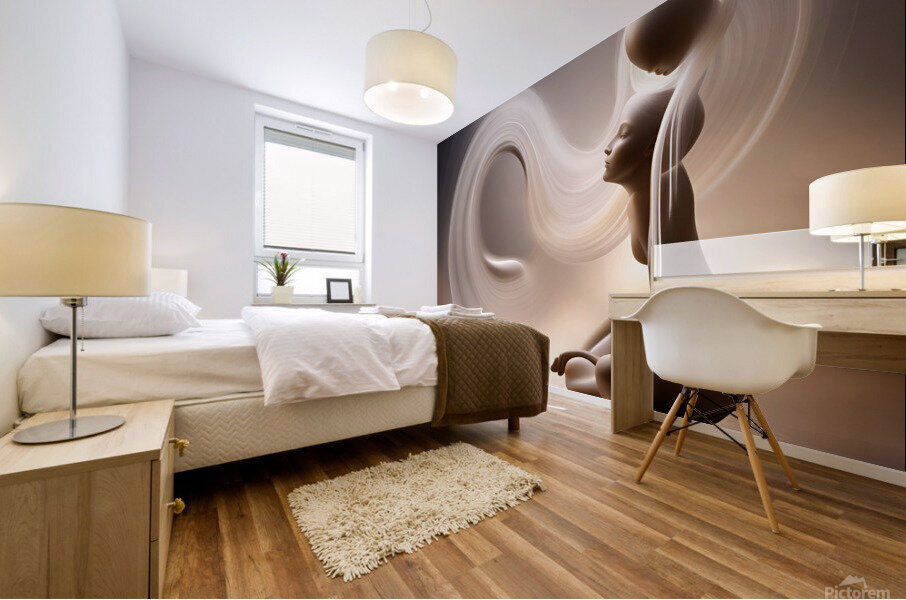 Zen Splash  Flow 09 Mural print