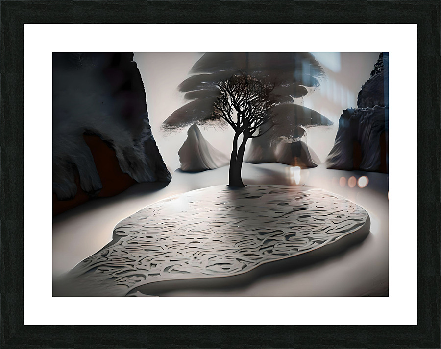 Shadowed Realities 05 Picture Frame print