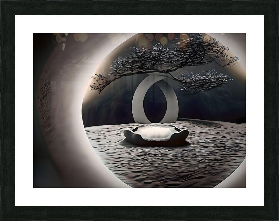 Shadowed Realities 03 Picture Frame print