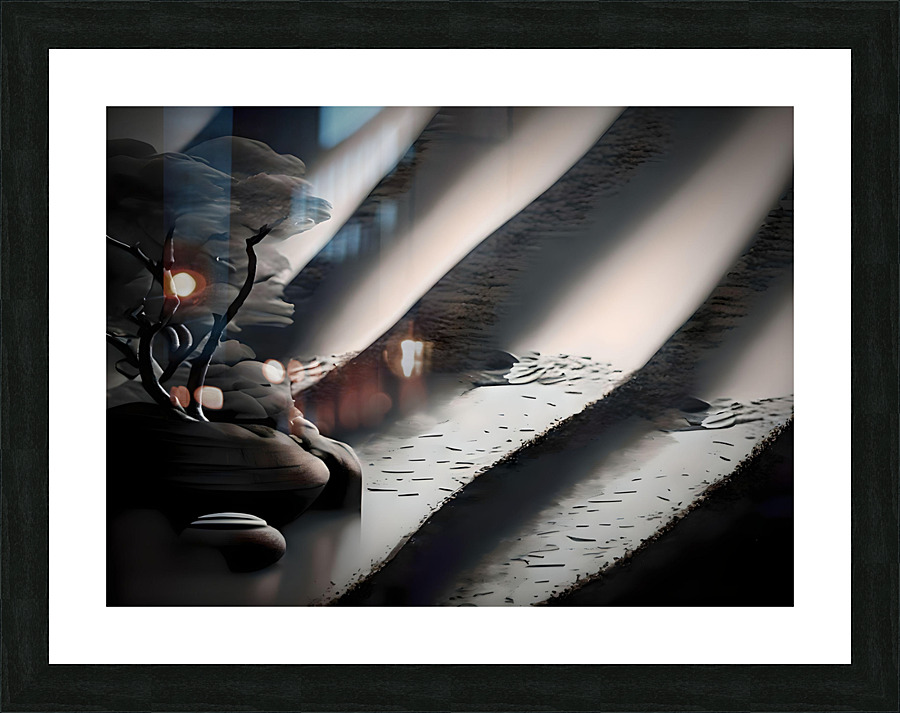 Shadowed Realities 09 Picture Frame print