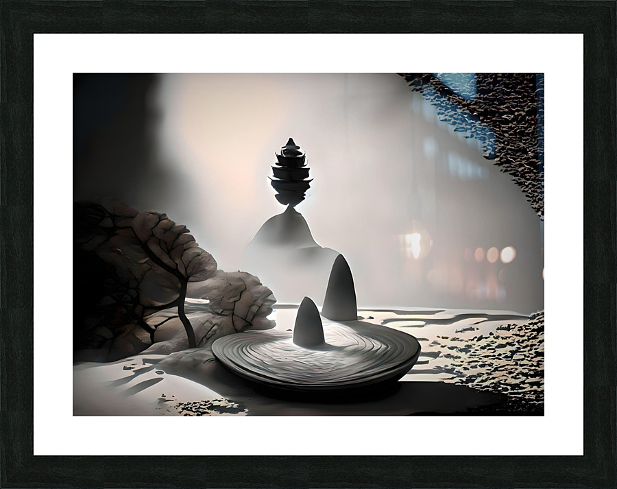 Shadowed Realities 10 Picture Frame print