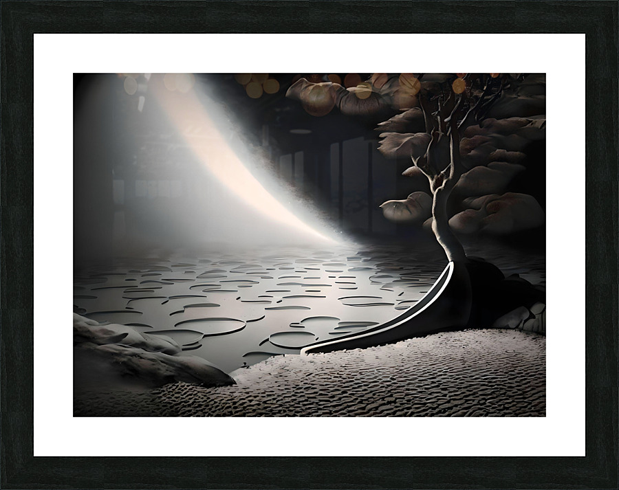 Shadowed Realities 08 Picture Frame print