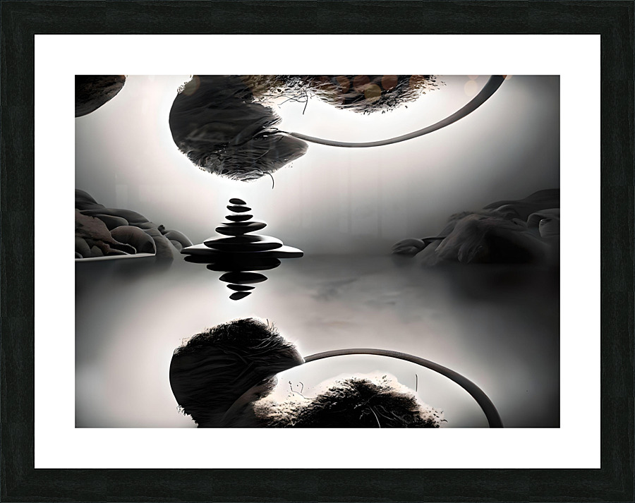 Shadowed Realities 13 Picture Frame print
