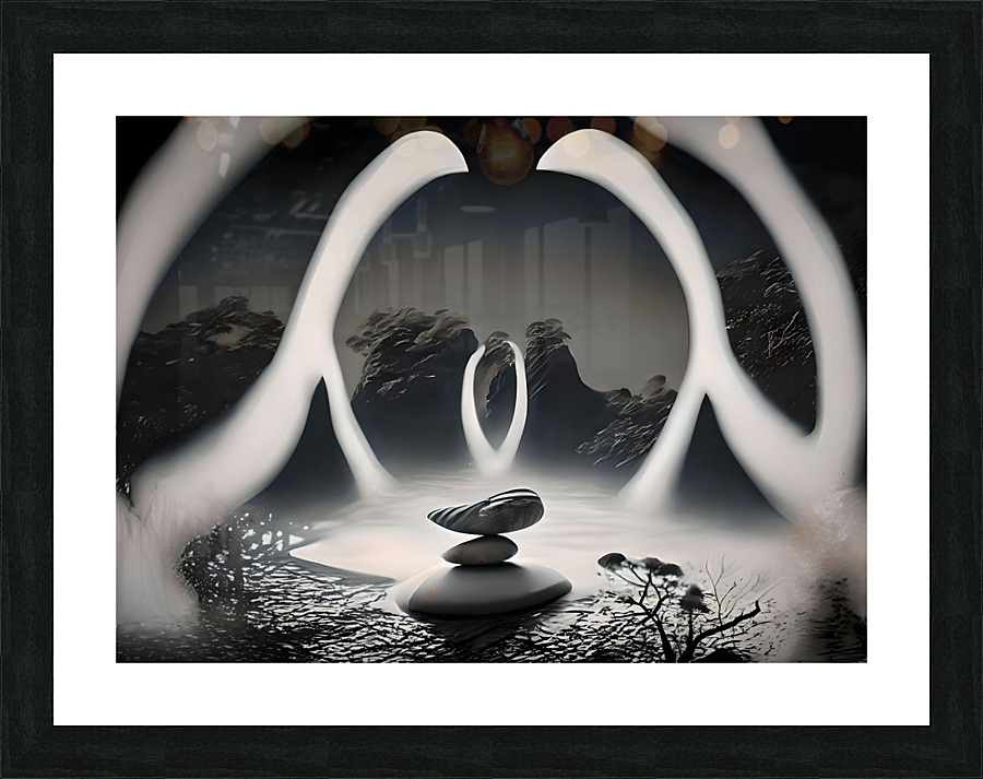 Shadowed Realities 06 Picture Frame print