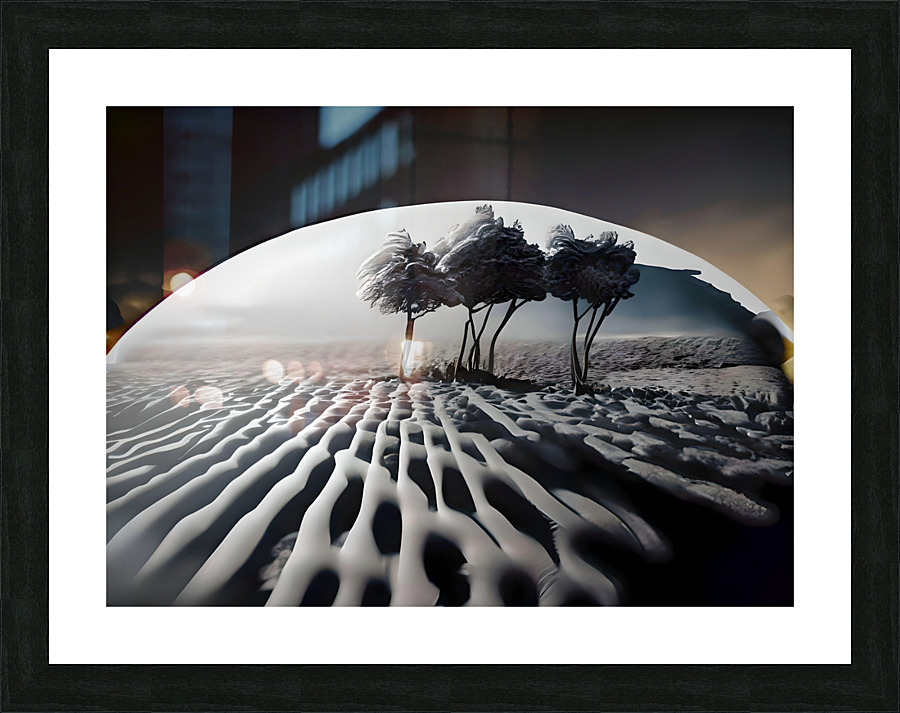 Shadowed Realities 02 Picture Frame print