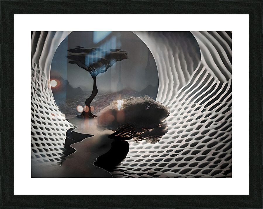 Shadowed Realities 11 Picture Frame print