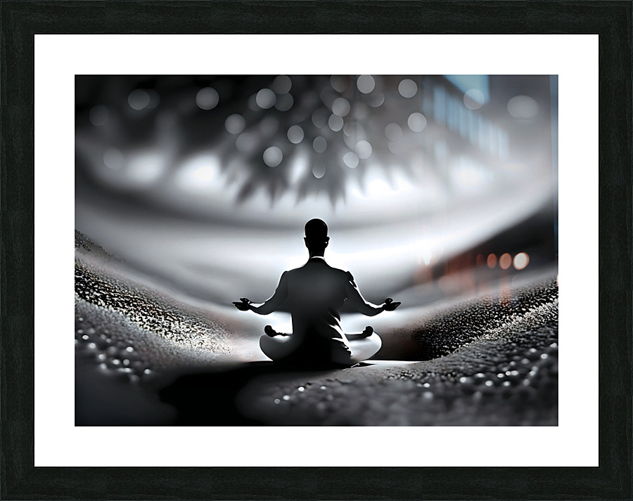 Zen Moment 07 Picture Frame print