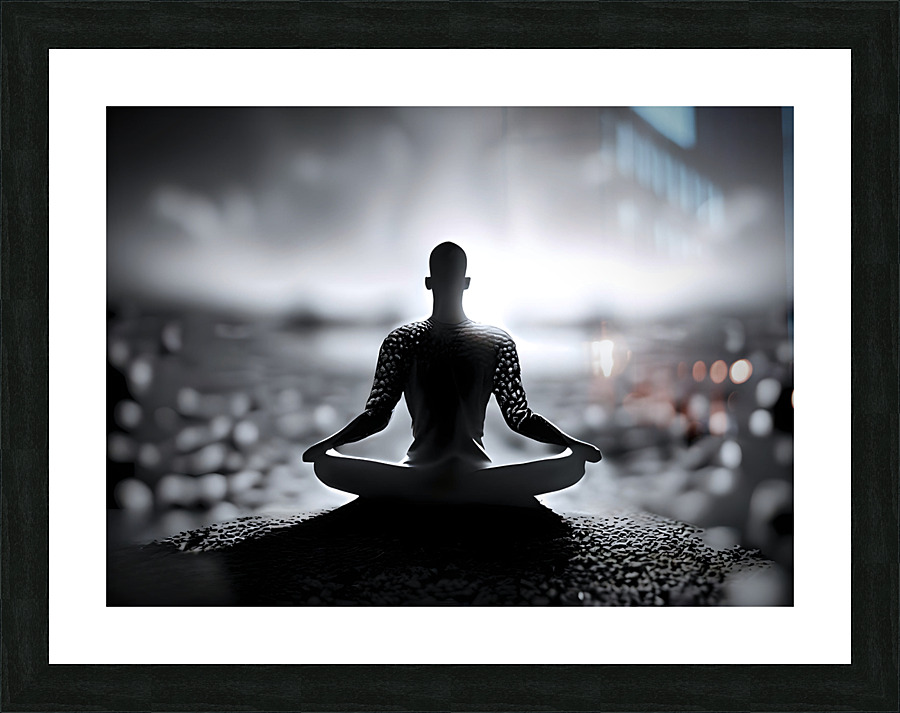 Zen Moment 05 Picture Frame print