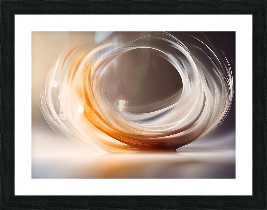 Zen Splash  Flow 01 Picture Frame print