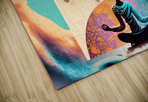 Serene Harmony Unveiled 21 Mana Visual Art puzzle